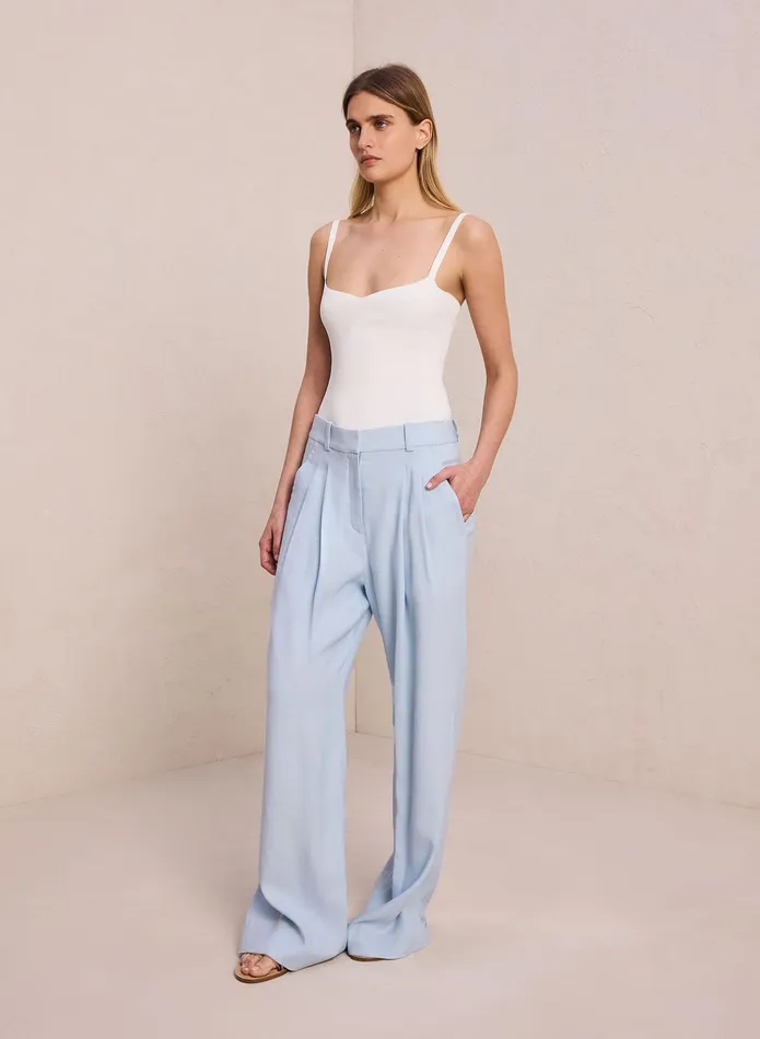 ALC Tees and Tanks Milo Rib Knit Top Off White 8211 Women