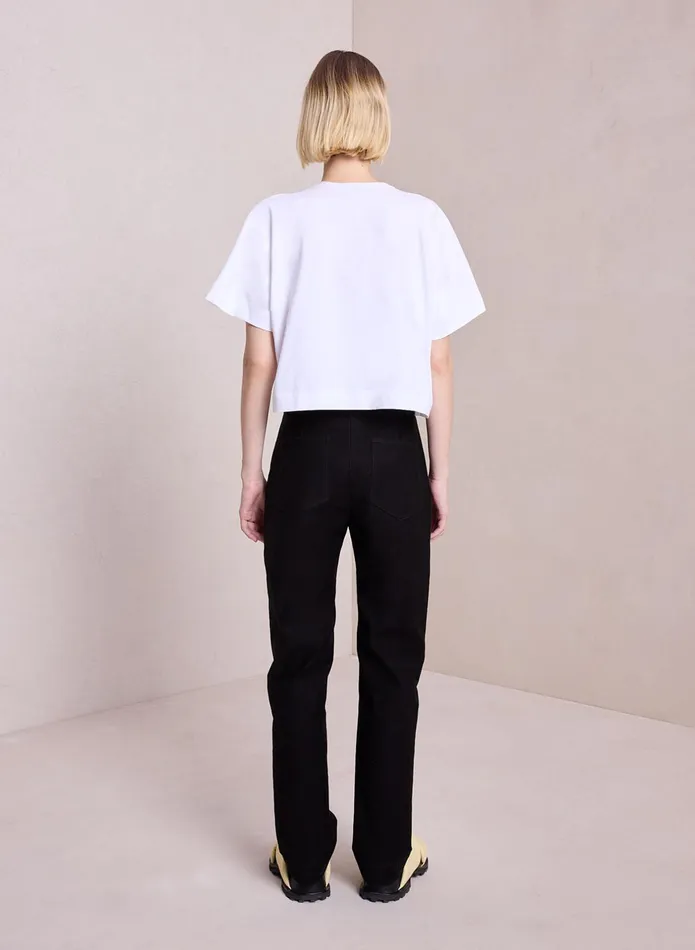 ALC Tees and Tanks Oliver Cotton Jersey Tee White 8211 Women