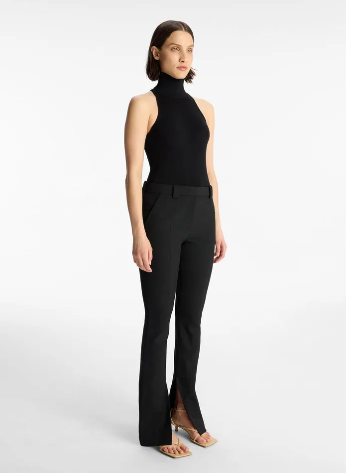 ALC Tees and Tanks Paltrow Cotton Knit Top Black 8211 Women ALC Tees and Tanks Paltrow Cotton Knit Top Black 8211 Women
