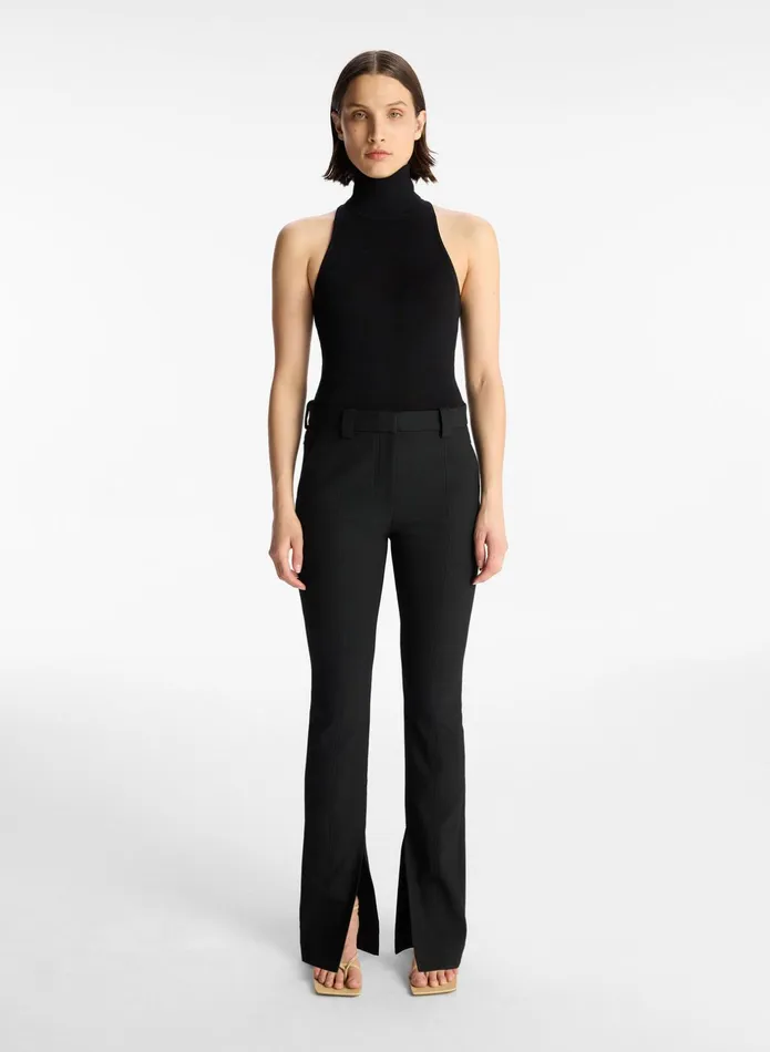 ALC Tees and Tanks Paltrow Cotton Knit Top Black 8211 Women ALC Tees and Tanks Paltrow Cotton Knit Top Black 8211 Women