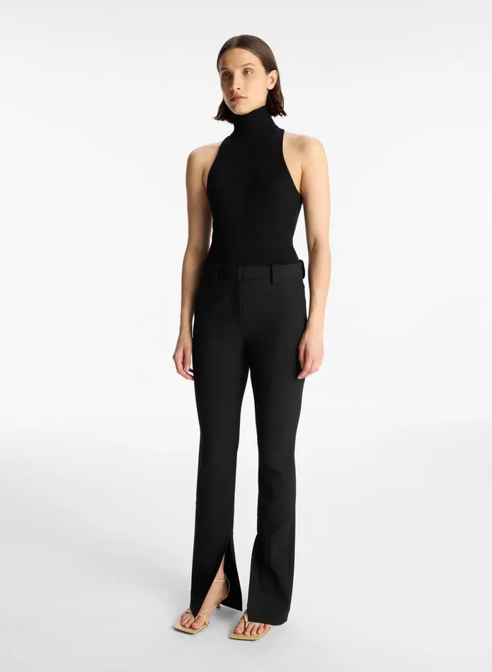 ALC Tees and Tanks Paltrow Cotton Knit Top Black 8211 Women ALC Tees and Tanks Paltrow Cotton Knit Top Black 8211 Women