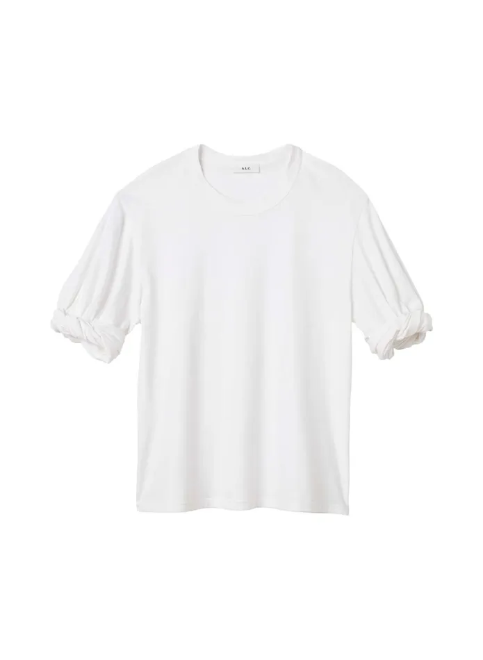 ALC Tees and Tanks Wells Cotton Jersey Tee White 8211 Women