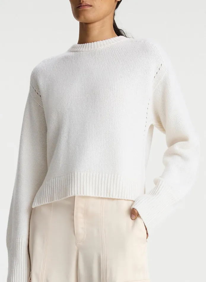 ALC Tops Asher Cashmere Sweater Natural 8211 Women