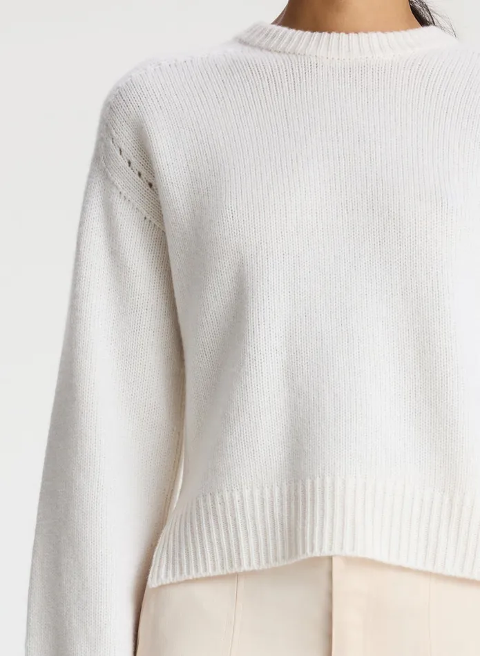 ALC Tops Asher Cashmere Sweater Natural 8211 Women