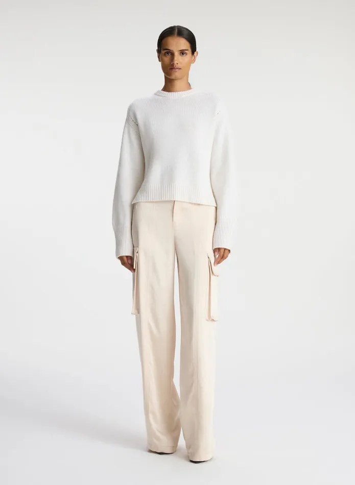 ALC Tops Asher Cashmere Sweater Natural 8211 Women