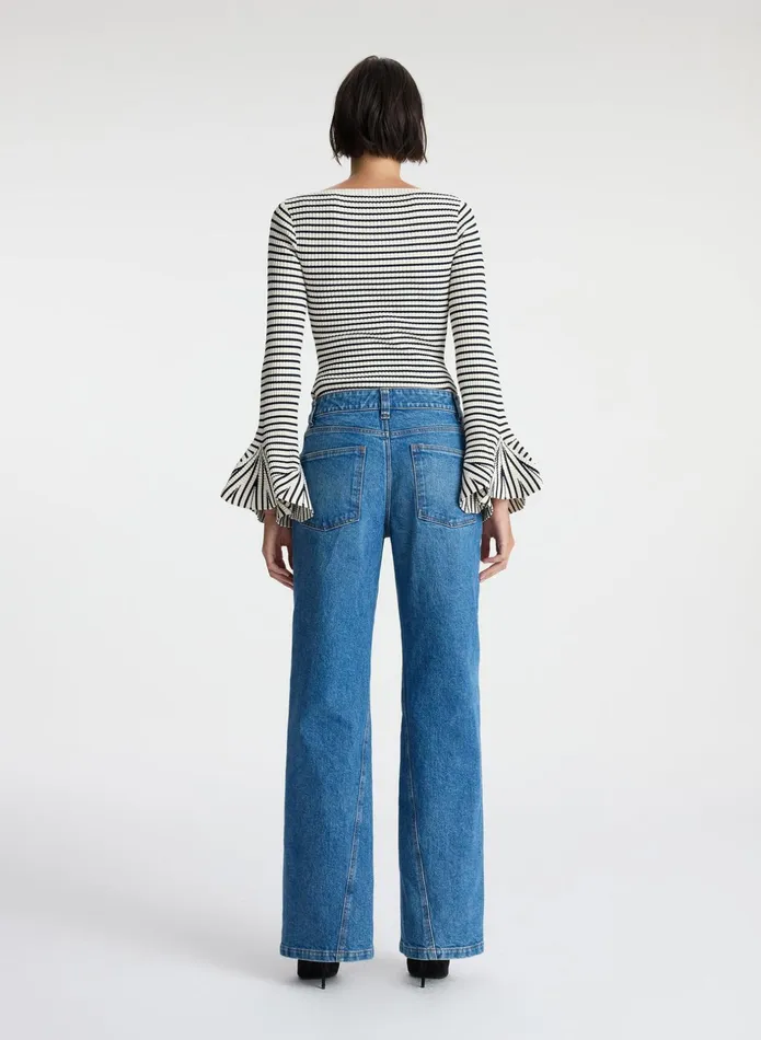 ALC Tops Aster Knit Top Anticodark Sapphire 8211 Women