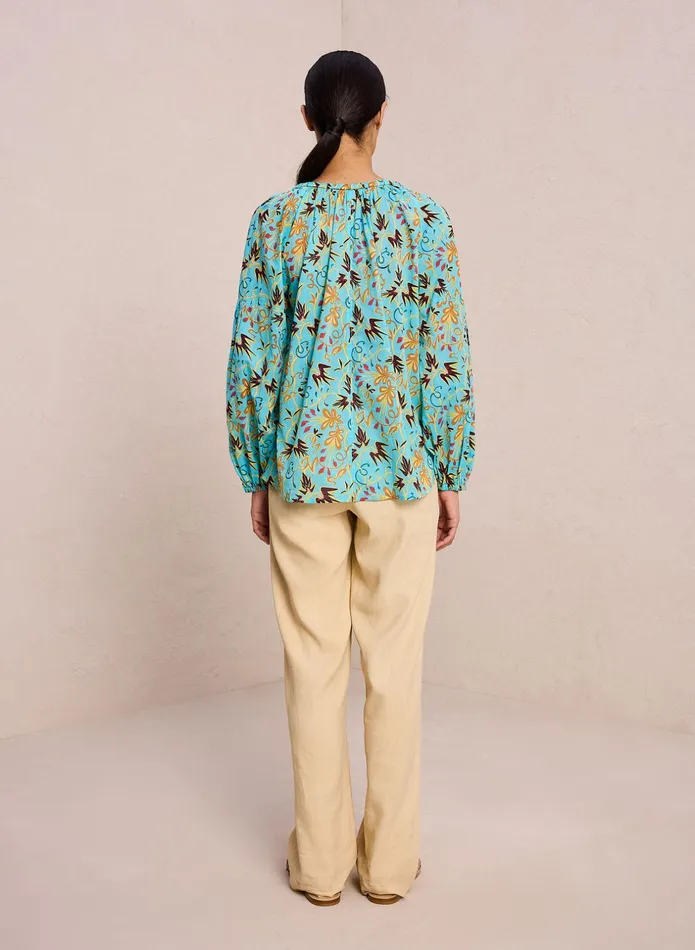 ALC Tops Capri Cotton Voile Top Grotto Multi 8211 Women