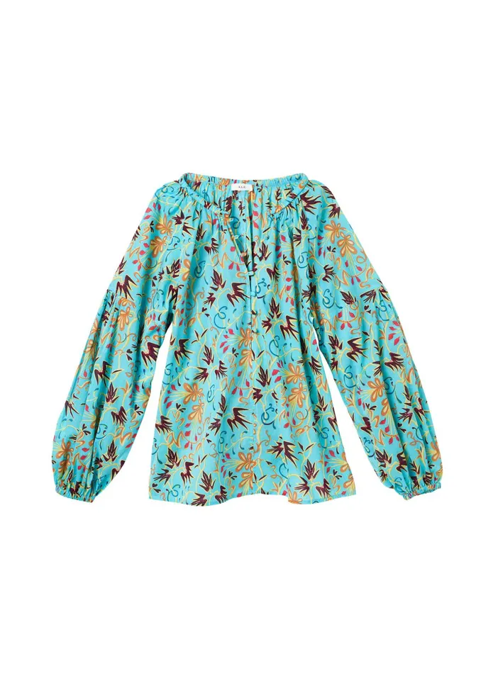 ALC Tops Capri Cotton Voile Top Grotto Multi 8211 Women