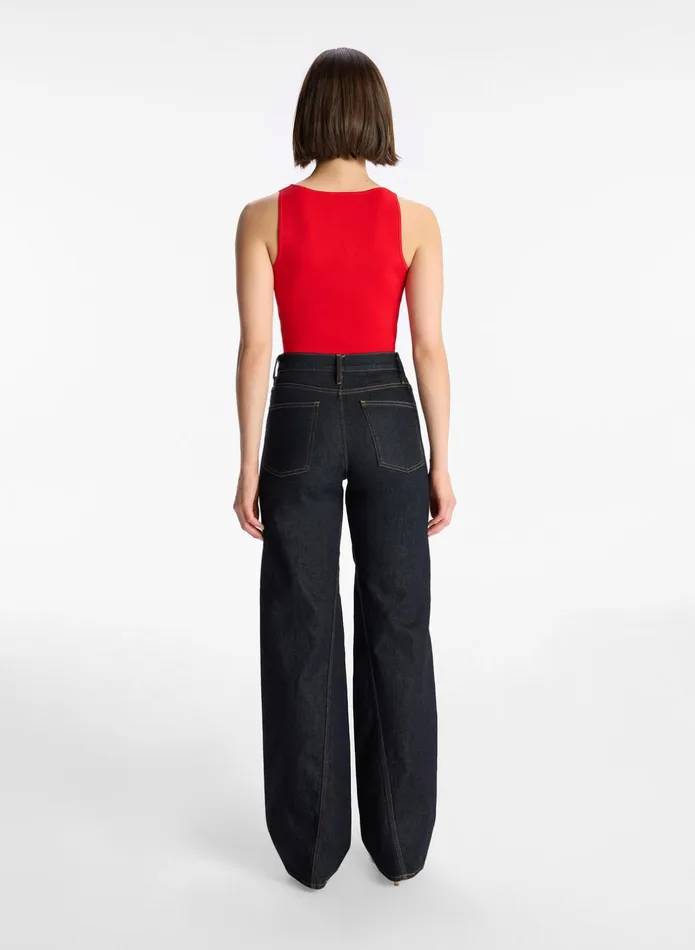 ALC Tops Cleo Knit Top Vibrant Red 8211 Women