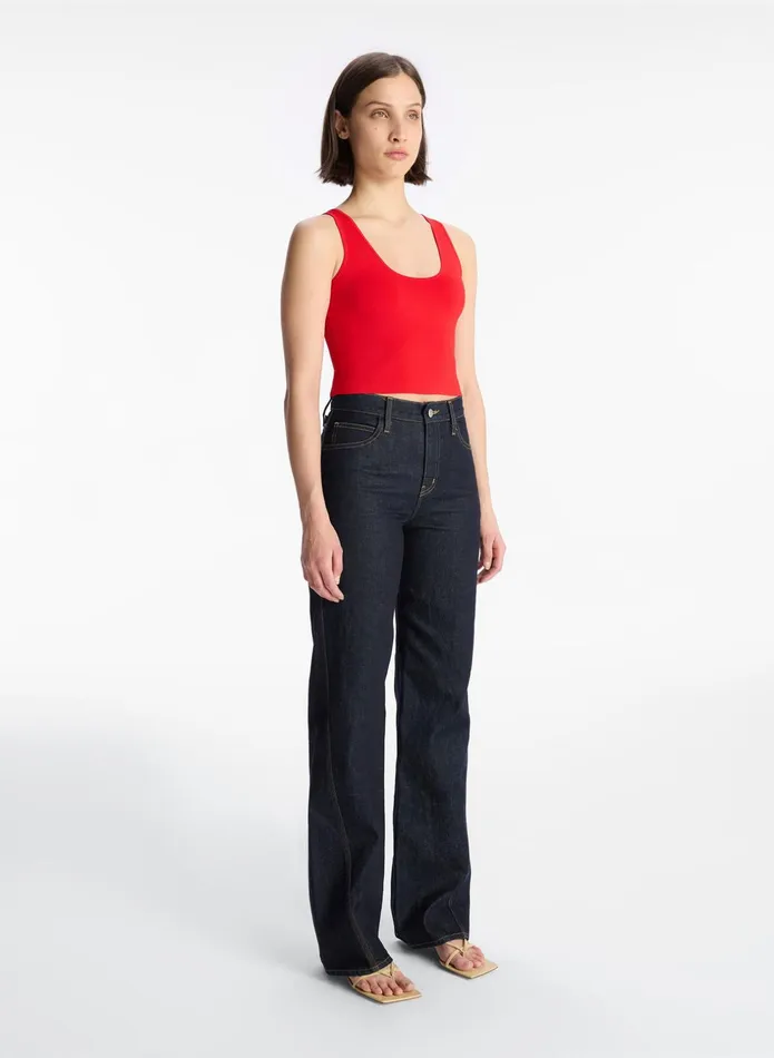 ALC Tops Cleo Knit Top Vibrant Red 8211 Women