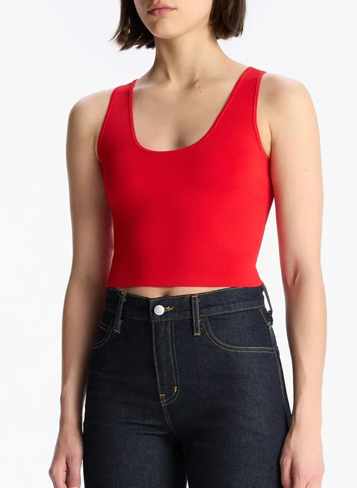 ALC Tops Cleo Knit Top Vibrant Red 8211 Women