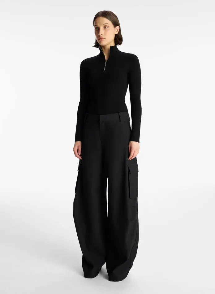 ALC Tops Piper Knit Top Black 8211 Women
