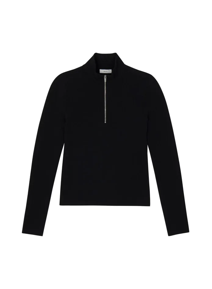 ALC Tops Piper Knit Top Black 8211 Women