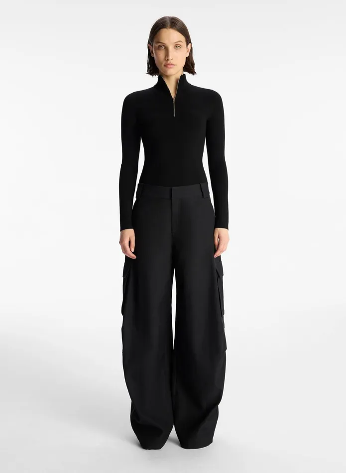 ALC Tops Piper Knit Top Black 8211 Women