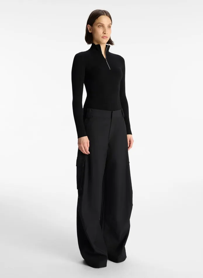 ALC Tops Piper Knit Top Black 8211 Women