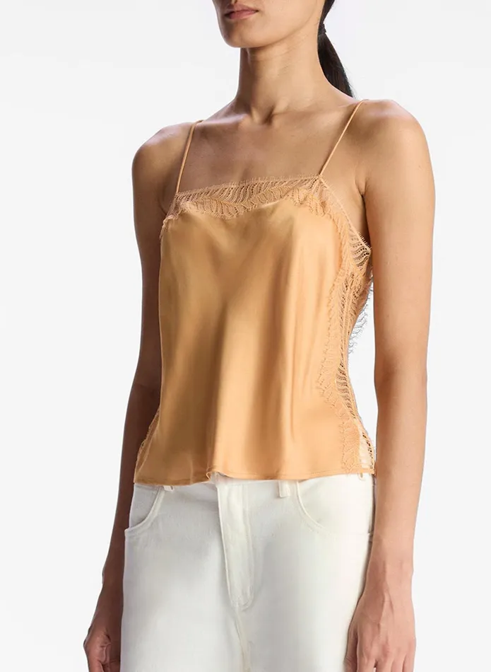 ALC Tops Sandy Lace Camisole Top Tawnytawny 8211 Women