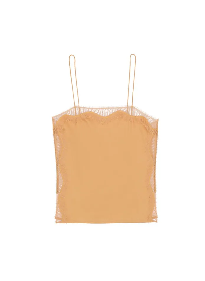 ALC Tops Sandy Lace Camisole Top Tawnytawny 8211 Women