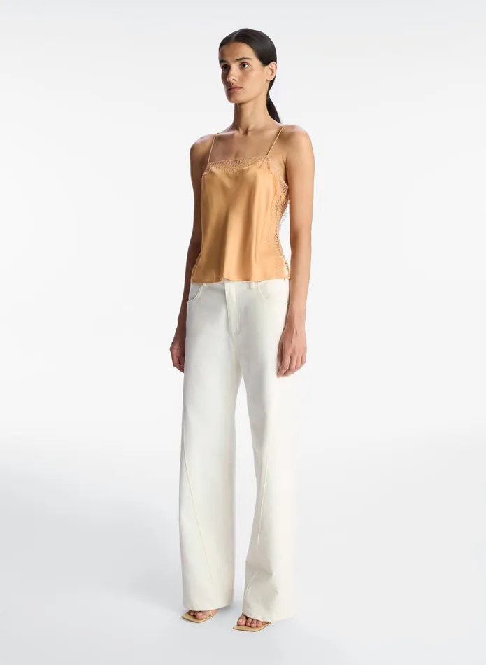 ALC Tops Sandy Lace Camisole Top Tawnytawny 8211 Women