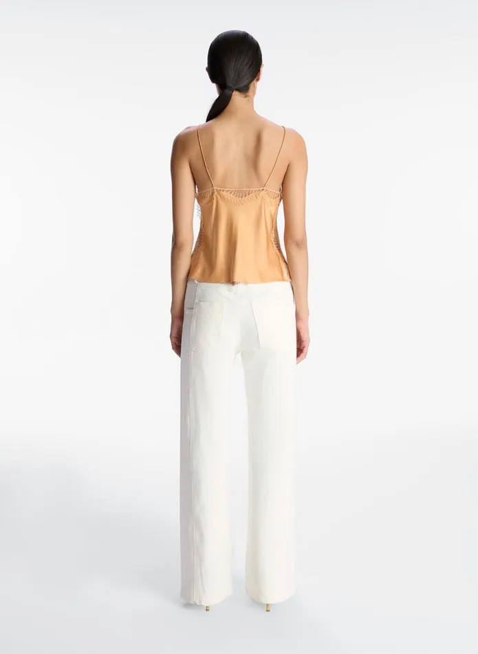 ALC Tops Sandy Lace Camisole Top Tawnytawny 8211 Women
