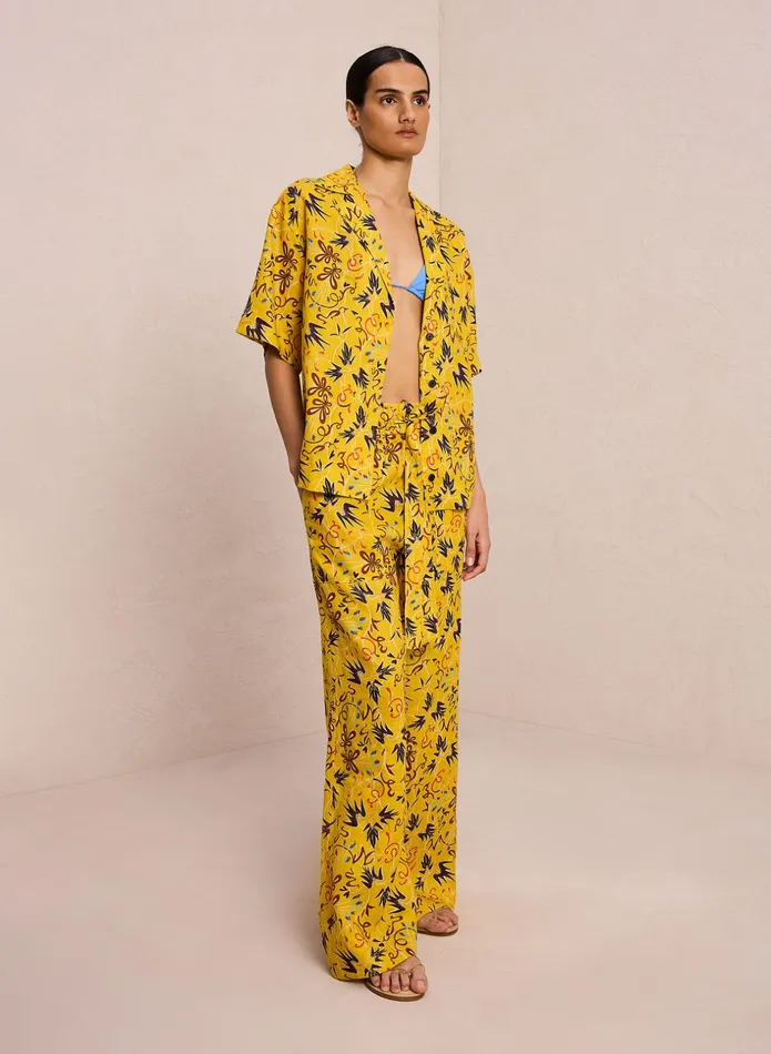 ALC Tops Sullivan Linen Top Sole Multi 8211 Women