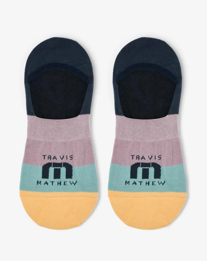 Accessories CAVE DIVER NO SHOW SHOCK Total Eclipse TravisMathew Socks