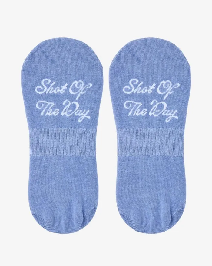 Accessories COASTAL CATAMARAN NO SHOW SOCK Violet Storm TravisMathew Socks