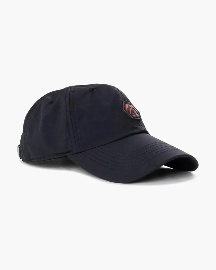 Accessories Cruyff Caps Montserrat Hex Peak Tech Cap Black Accessories Cruyff Caps Montserrat Hex Peak Tech Cap Black