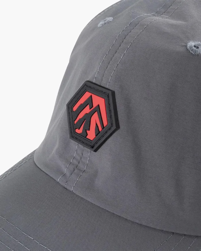 Accessories Cruyff Caps Montserrat Hex Peak Tech Cap Grey Accessories Cruyff Caps Montserrat Hex Peak Tech Cap Grey