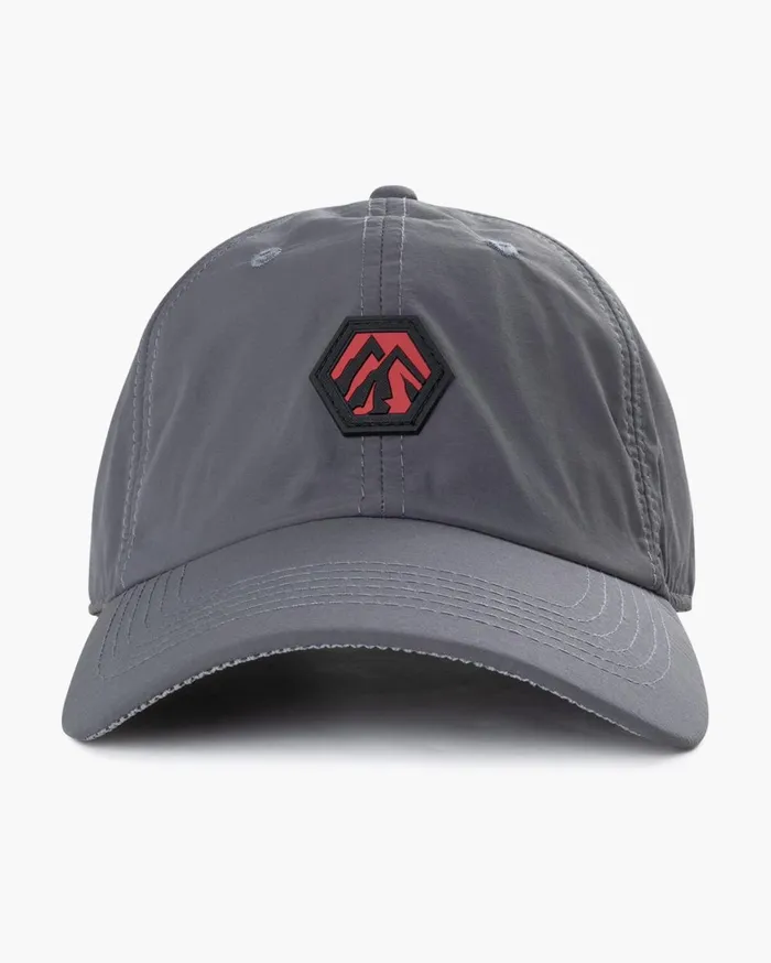 Accessories Cruyff Caps Montserrat Hex Peak Tech Cap Grey Accessories Cruyff Caps Montserrat Hex Peak Tech Cap Grey