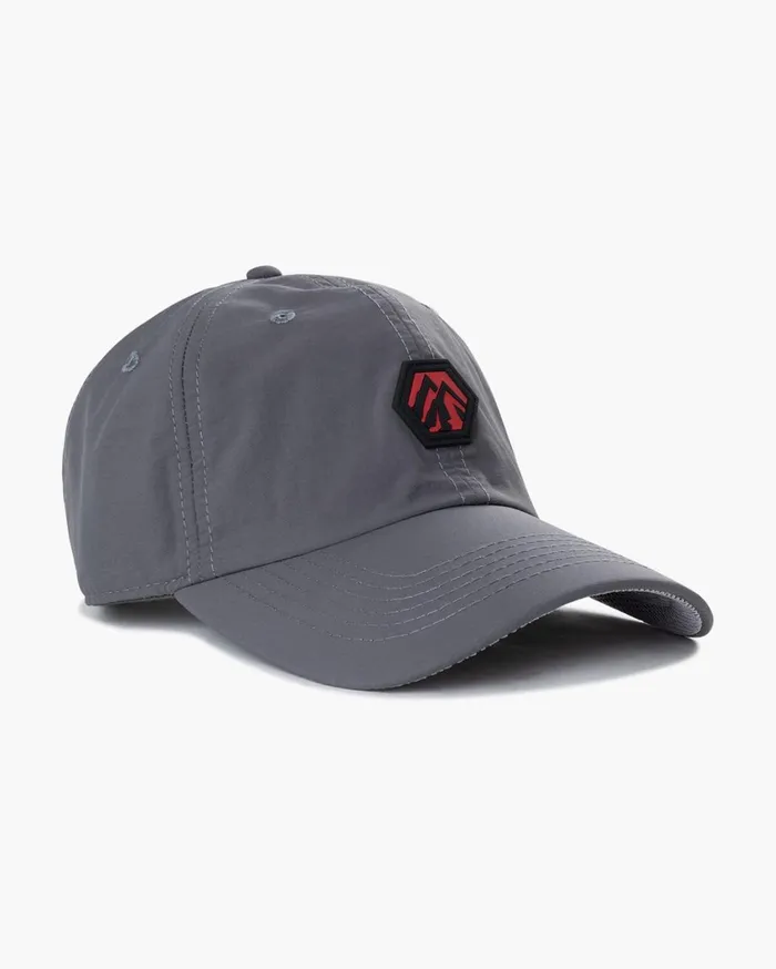 Accessories Cruyff Caps Montserrat Hex Peak Tech Cap Grey Accessories Cruyff Caps Montserrat Hex Peak Tech Cap Grey
