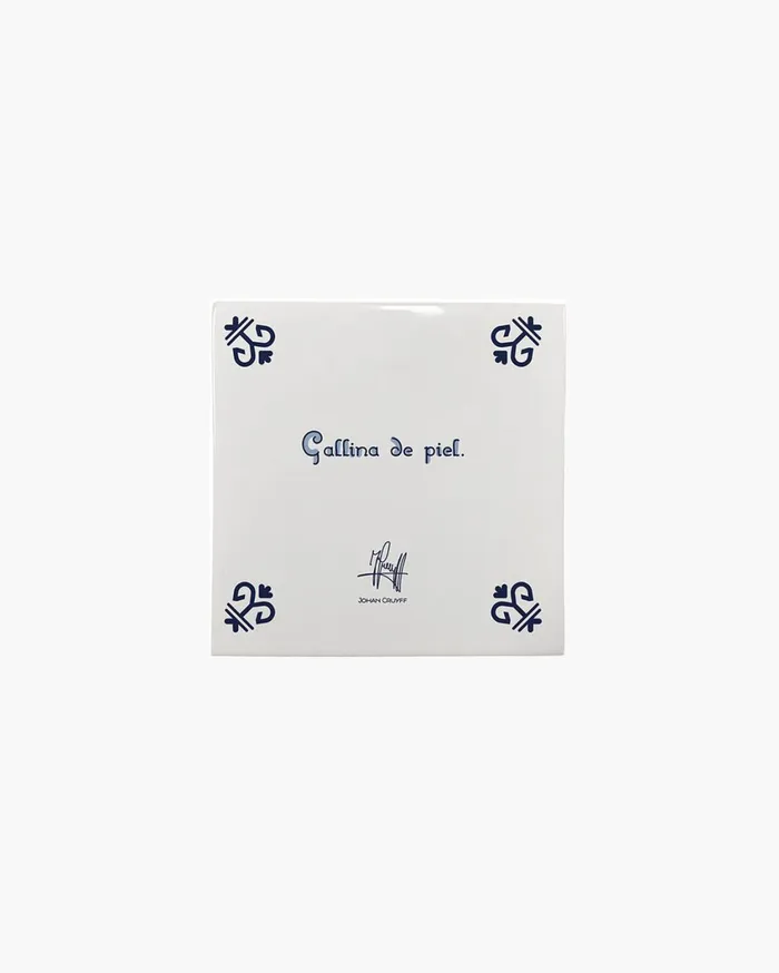 Accessories Cruyff Quotes Gallina De Piel White