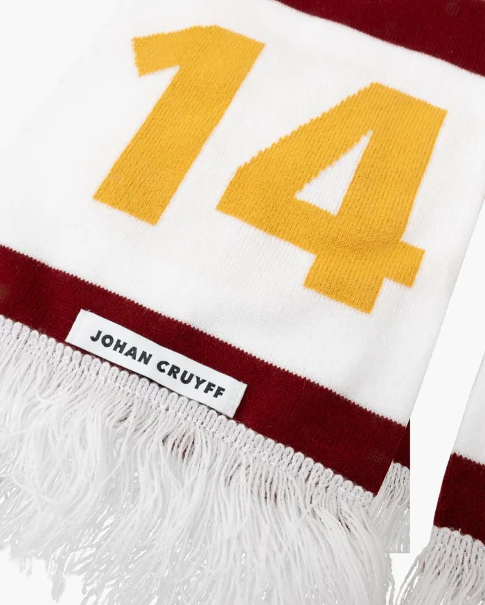 Accessories Cruyff Scarfs Johan Cruyff Scarf Bordeaux Accessories Cruyff Scarfs Johan Cruyff Scarf Bordeaux