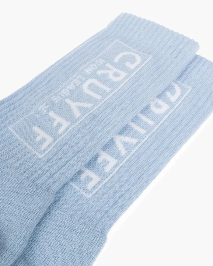 Accessories Cruyff Socks Box Logo Socks Sky Light Blue Accessories Cruyff Socks Box Logo Socks Sky Light Blue