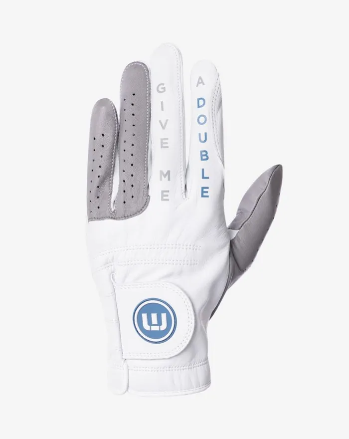 Accessories DOUBLE ME 20 GOLF GLOVE White TravisMathew Golf Gloves