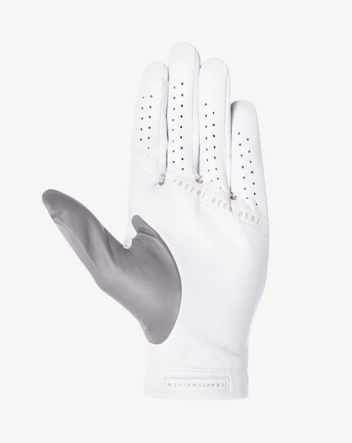 Accessories DOUBLE ME 20 GOLF GLOVE White TravisMathew Golf Gloves