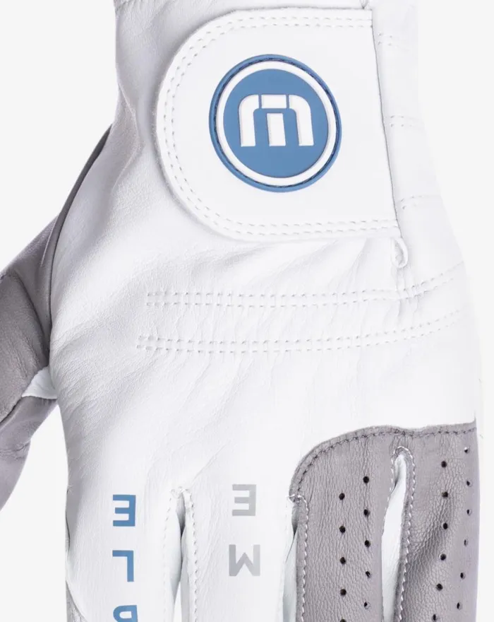 Accessories DOUBLE ME 20 GOLF GLOVE White TravisMathew Golf Gloves