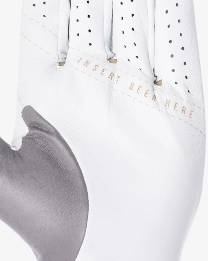 Accessories DOUBLE ME 20 GOLF GLOVE White TravisMathew Golf Gloves