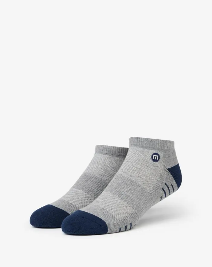 Accessories EIGHTEENER 20 ANKLE SOCK Heather Sleet TravisMathew Socks
