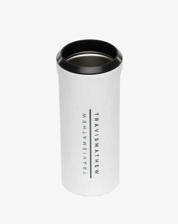 Accessories FULL AMENITIES SLIM CAN COOLER White TravisMathew Drinkware