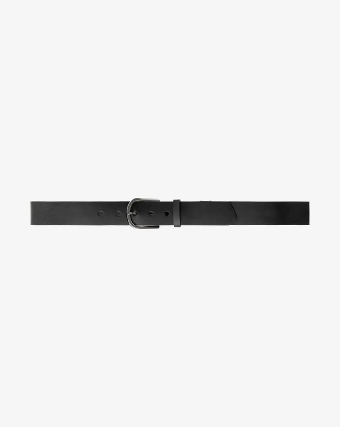 Accessories JINX 20 LEATHER HYBRID STRETCH BELT Black TravisMathew Belts