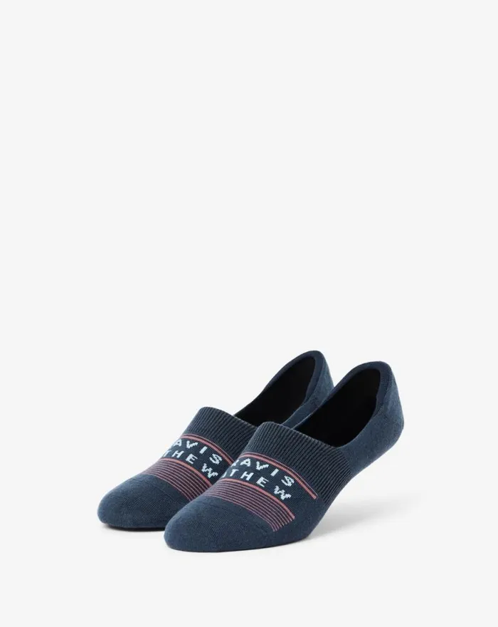 Accessories MESSAGE IN A BOTTLE NO SHOW SOCK Mood Indigo TravisMathew Socks