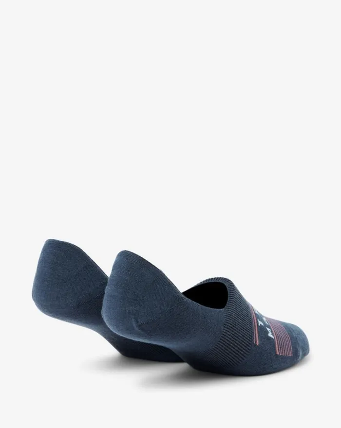 Accessories MESSAGE IN A BOTTLE NO SHOW SOCK Mood Indigo TravisMathew Socks