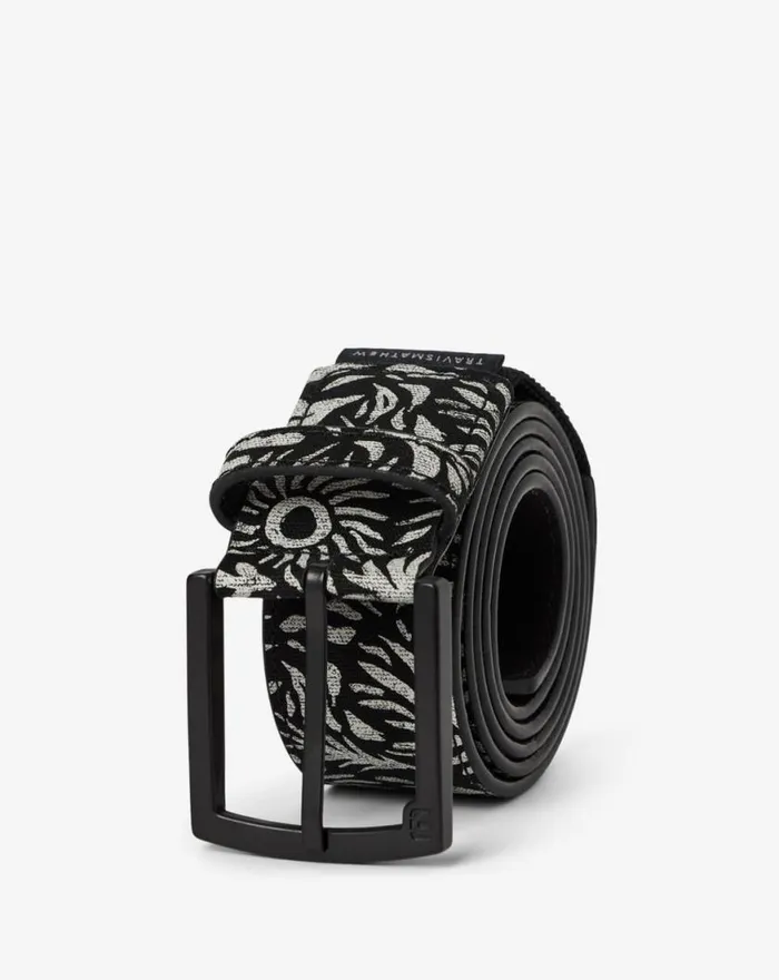 Accessories NIGHT STROLL HYBRID STRETCH BELT Black TravisMathew Belts