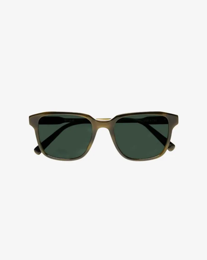 Accessories OFFDAZE SUNGLASSES Light Brindle Tort Green Polar TravisMathew Sunglasses