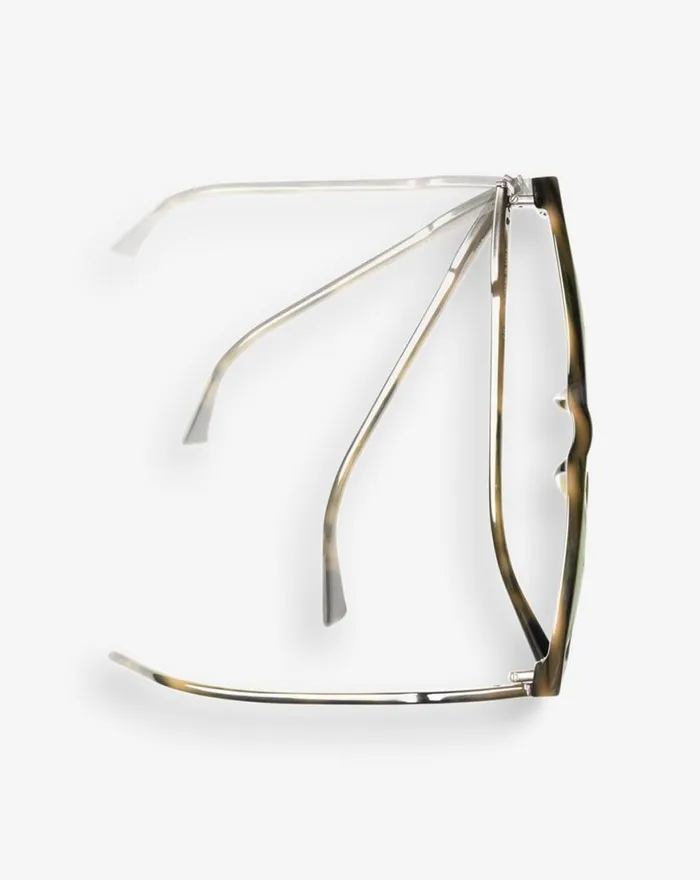 Accessories OFFDAZE SUNGLASSES Light Brindle Tort Green Polar TravisMathew Sunglasses