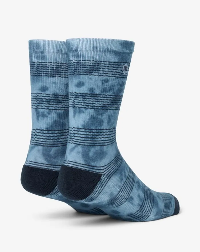 Accessories PACIFIC PLUNGE CREW SOCK Light Teal TravisMathew Socks