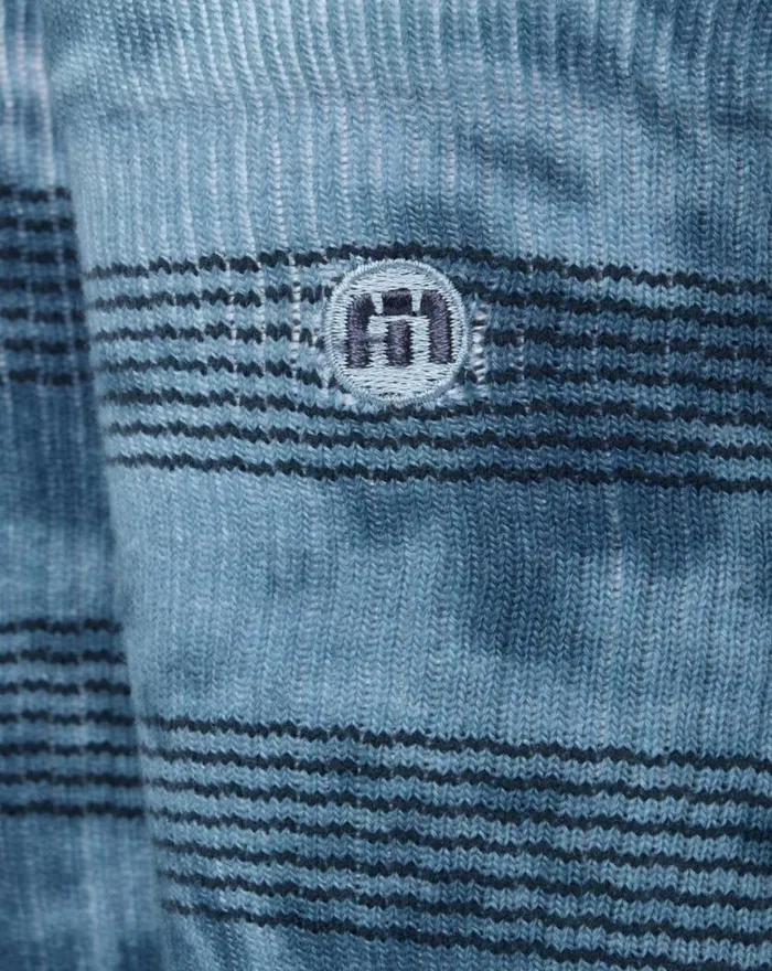 Accessories PACIFIC PLUNGE CREW SOCK Light Teal TravisMathew Socks