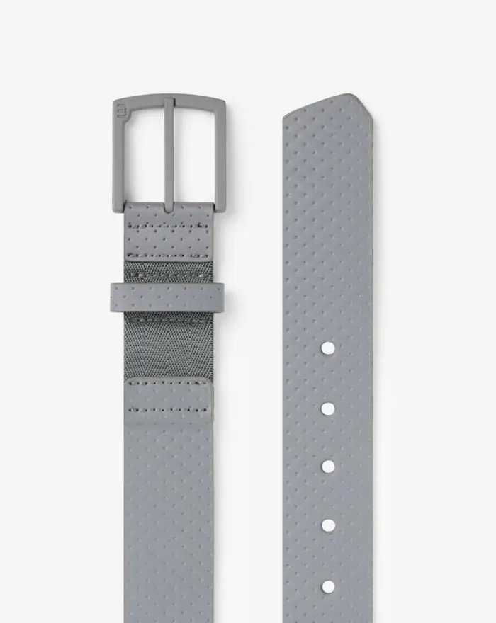 Accessories PILATUS 20 LEATHER HYBRID STRETCH BELT Quiet Shade TravisMathew Belts
