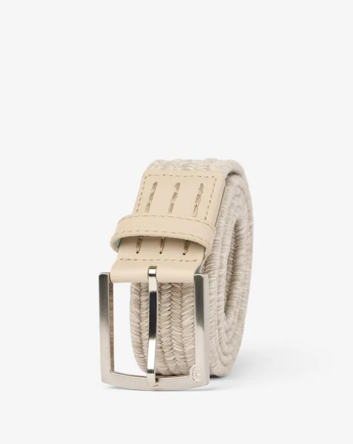 Accessories POPSICLE STRETCH WOVEN BELT Oxford Tan TravisMathew Belts