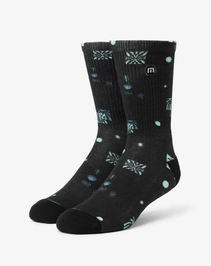 Accessories QUICK TRIP CREW SOCK Black TravisMathew Socks